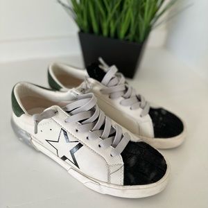 Vintage Havana “Star Sneaker” size 9, Golden Goose inspired, Rare